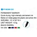 permanent white board marker